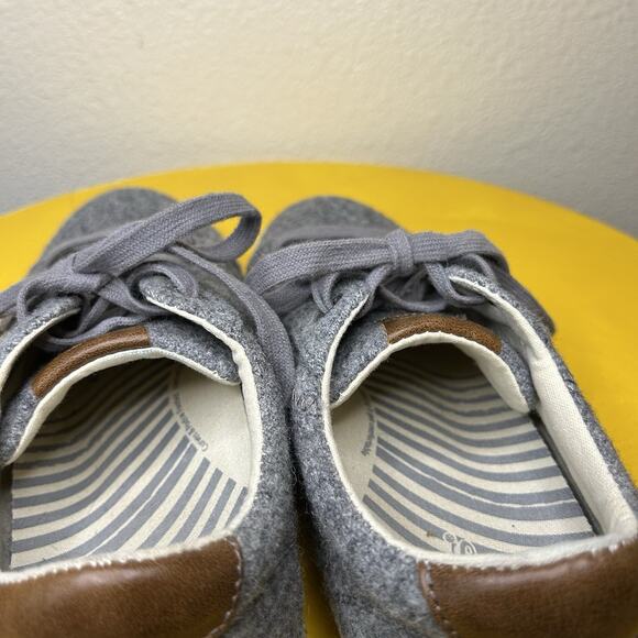 Taos Star Burst Shoes Gray Wool Comfort Casual Walking Sneakers Women’s Size 9 - Picture 15 of 16